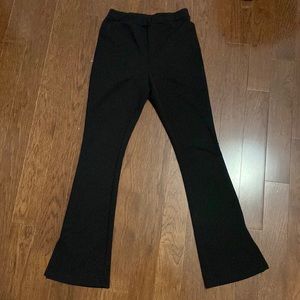 SHEIN FLARED WITH SLIT PANTS